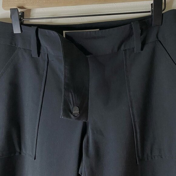 Trina Turk Black Straight Leg Dress Pants Size 4 - Picture 8 of 12